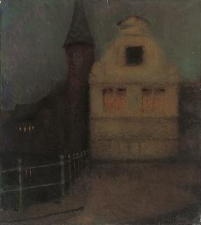 Henri Le Sidaner - Nocturne, Bruges