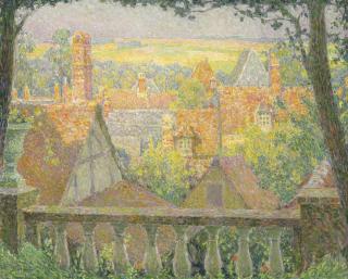 Henri Le Sidaner - Sur Les Toits