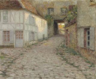 Henri Le Sidaner - Vieilles maisons, Gerberoy