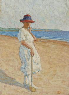 Henri Lebasque - Croquet sur la plage