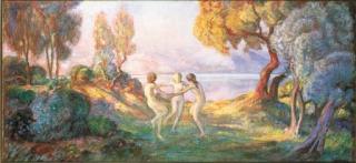 Henri Lebasque - Danse Dans La Prairie