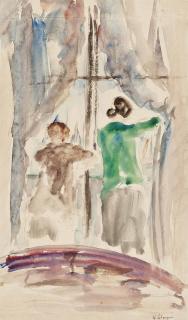 Henri Lebasque - Deux Femmes À La Fenêtre