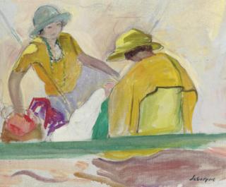 Henri Lebasque - Deux femmes