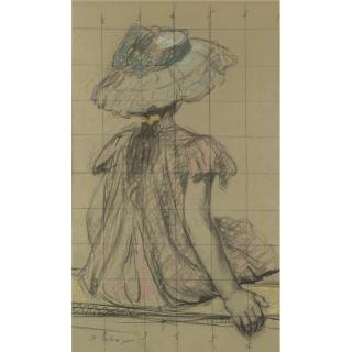 Henri Lebasque - Fillette Au Chapeau