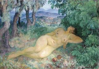 Henri Lebasque - Grand nu au Cannet