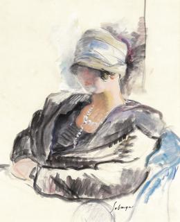 Henri Lebasque - Jeune Femme Au Chapeau Cloche