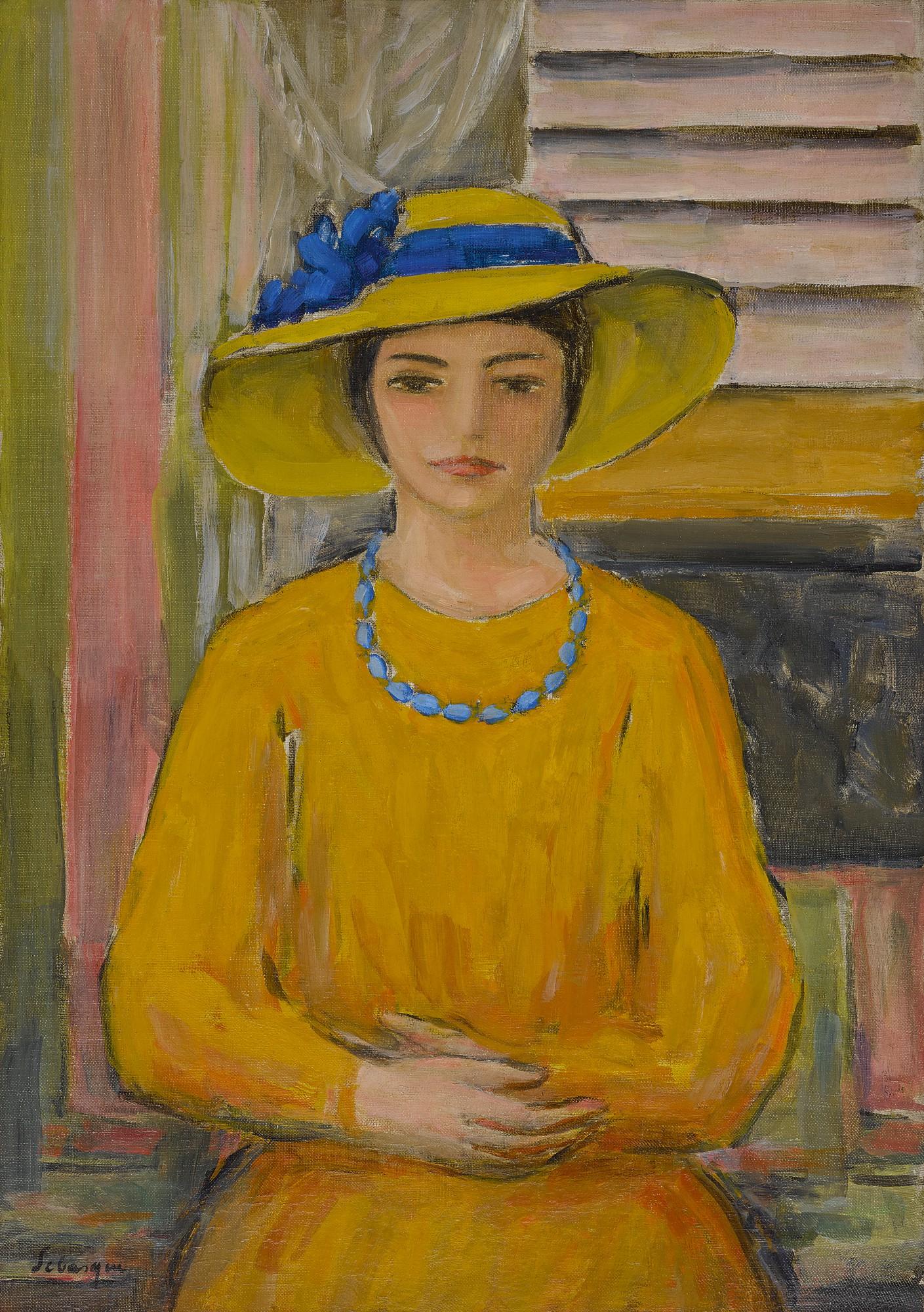 Henri Lebasque - Jeune fille en jaune