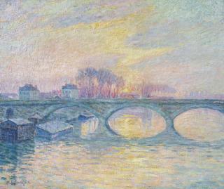 Henri Lebasque - Lagny, le pont sur la Marne