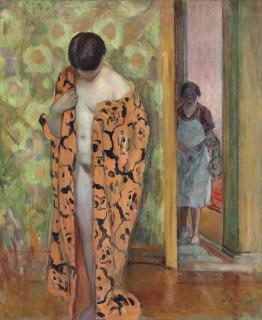 Henri Lebasque - Le Cannet, Le peignoir japonais