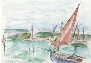 Henri Lebasque - Le Port de Cannes