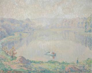 Henri Lebasque - L\'Étang De La Reine Blanche