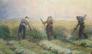 Henri Lebasque - Moissonneurs aux environs de Lagny (Die Schnitter)