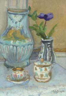 Henri Lebasque - Nature morte à l\'anémone