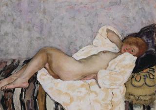 Henri Lebasque - Nu allongé