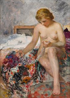 Henri Lebasque - Nu au collier