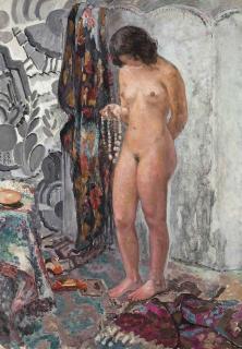 Henri Lebasque - Nu Debout Au Collier