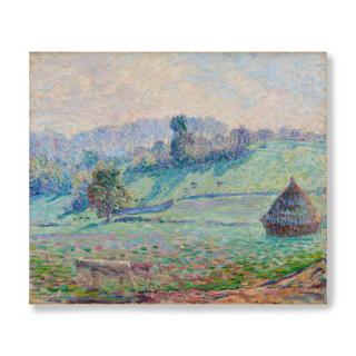 Henri Lebasque - Paysage à la meule