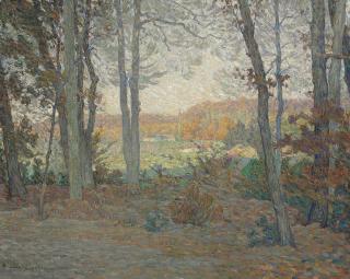 Henri Lebasque - Paysage d\'Ile-de-France