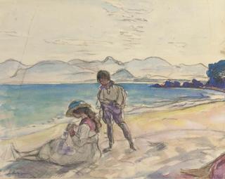 Henri Lebasque - Plage du Cannet