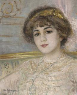 Henri Lebasque - Portrait de Blanche Norel