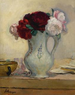 Henri Lebasque - Roses Dans Un Pichet
