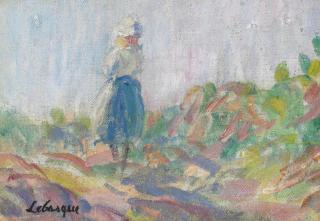 Henri Lebasque - Route de campagne