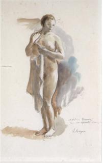 Henri Lebasque - Standing nude