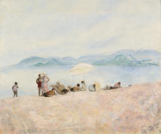 Henri Lebasque - Sur La Plage