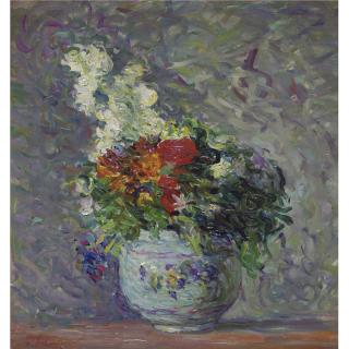 Henri Lebasque - Vase De Fleurs