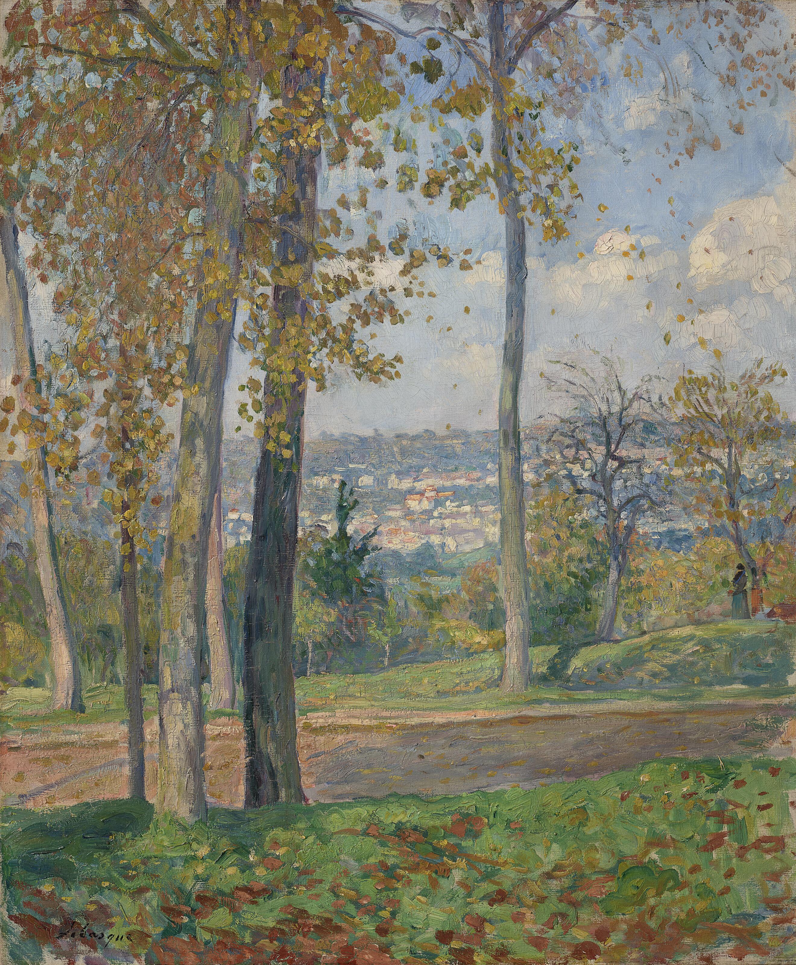 Henri Lebasque - Vue du Parc de Saint-Cloud