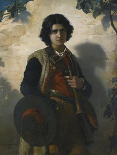 Henri Lehmann - German le Fifre Italien