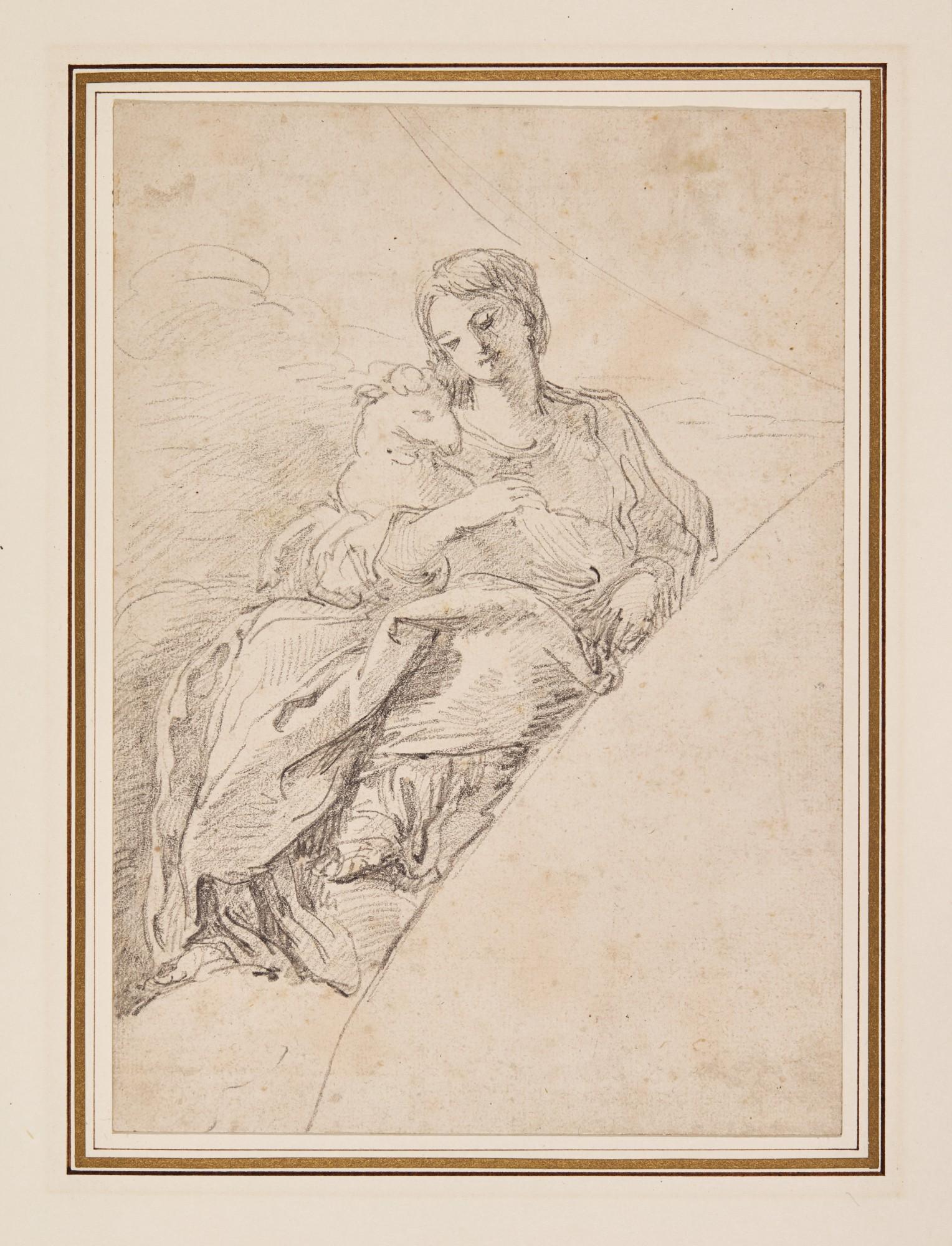 Henri Lemonnier - Female Figure Study, Saint Agnes