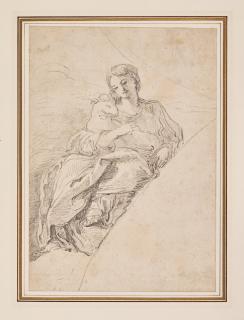 Henri Lemonnier - Female Figure Study, Saint Agnes