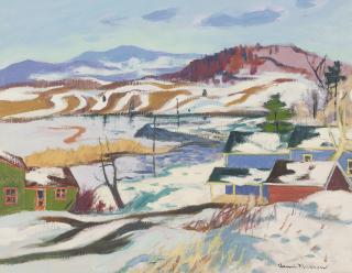 Henri Leopold Masson - Farm Point, Quebec