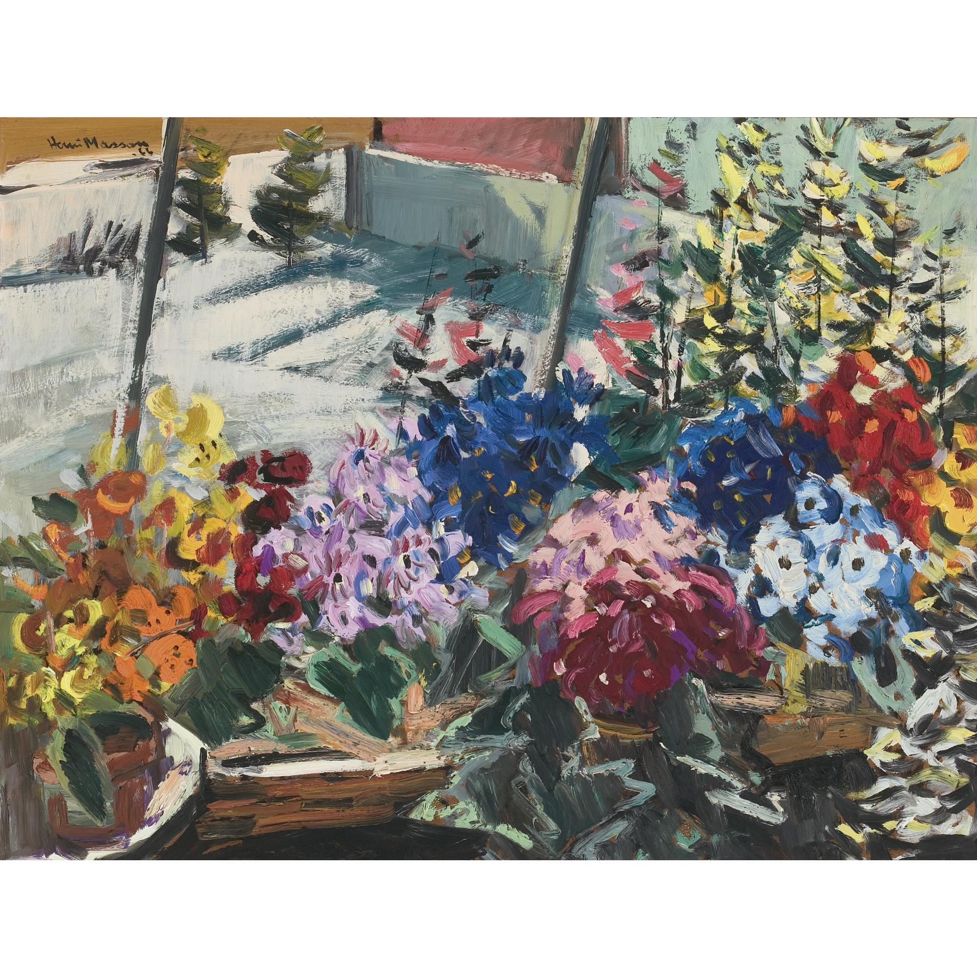 Henri Leopold Masson - The Flower Box