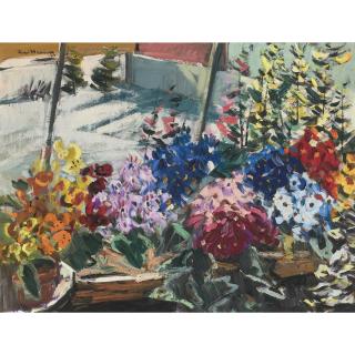 Henri Leopold Masson - The Flower Box