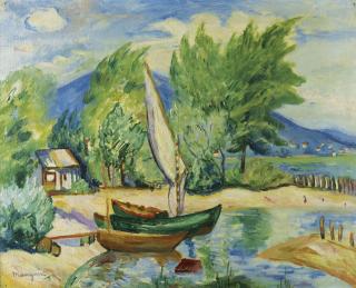 Henri Manguin - Colombier, La Voile Blanche