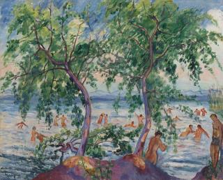 Henri Manguin - La Baignade, Colombier