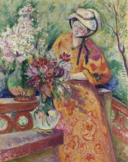 Henri Manguin - La Bouquetière