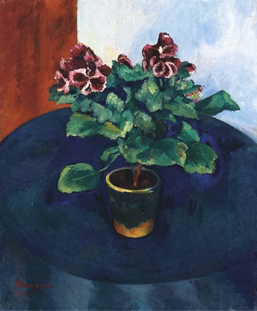 Henri Manguin - Le pélargonium