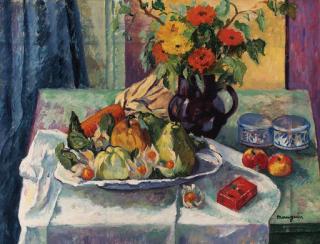 Henri Manguin - Le plat de fruits