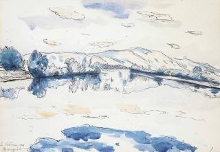 Henri Manguin - Le Rhône