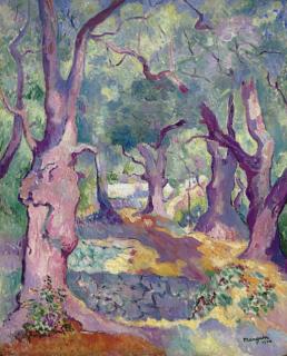 Henri Manguin - Les oliviers à Cavalière