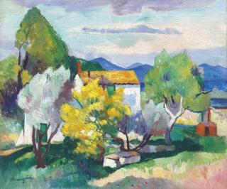 Henri Manguin - Mimosas en fleurs