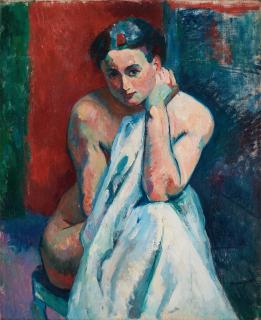 Henri Manguin - Portrait of the artist\'s wife Jeanne