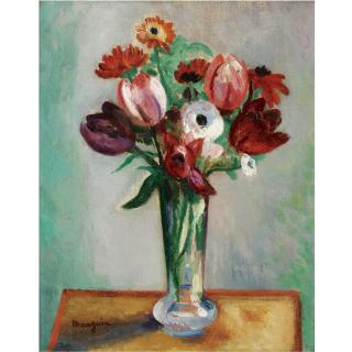Henri Manguin - Tulipes Et Renoncules