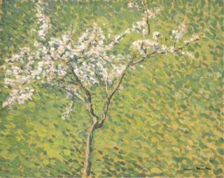 Henri Martin - Cerisier en fleur