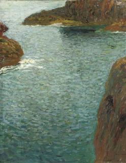 Henri Martin - Coastal landscape