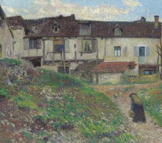 Henri Martin - Entrée la village