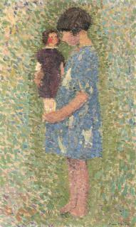 Henri Martin - Fillette à la poupée